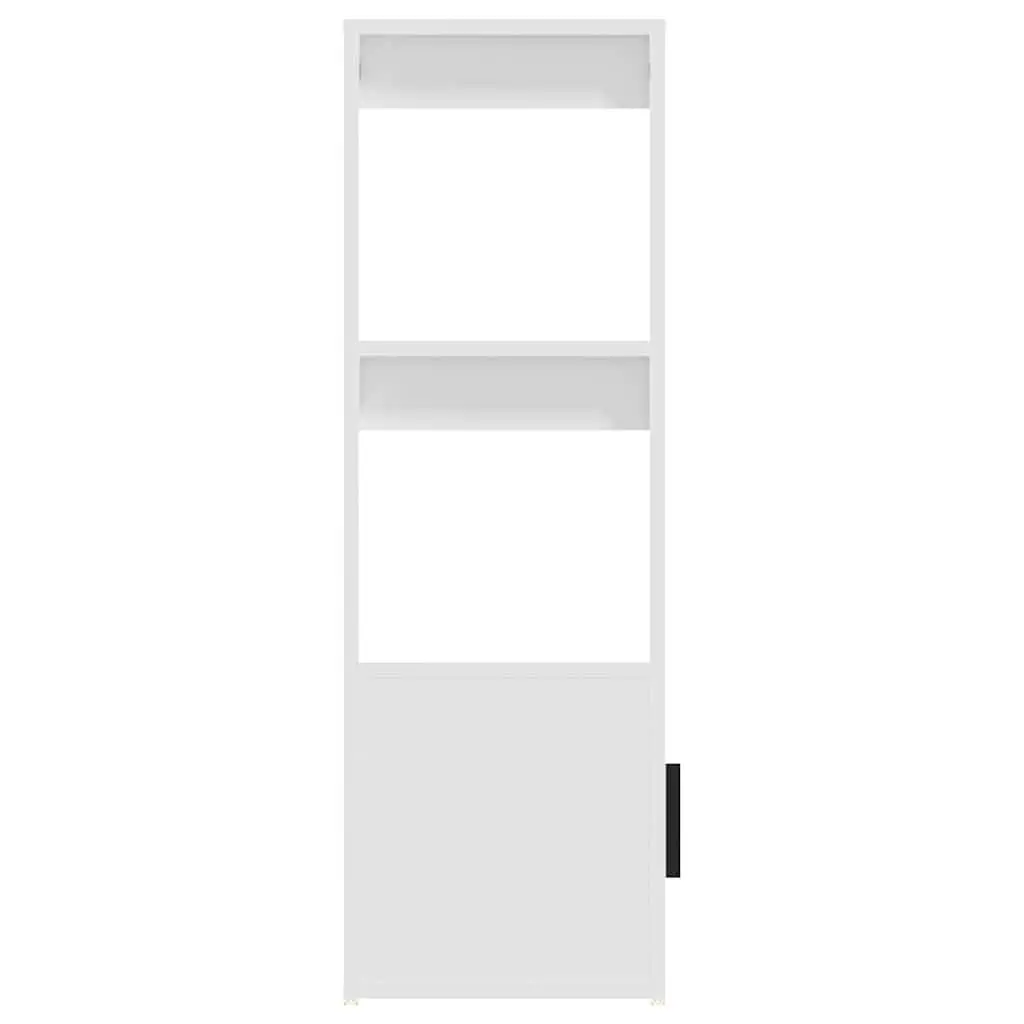 Sideboard Engineered Wood 80x30x90 cm White Storage Cabinet Shelves Doors