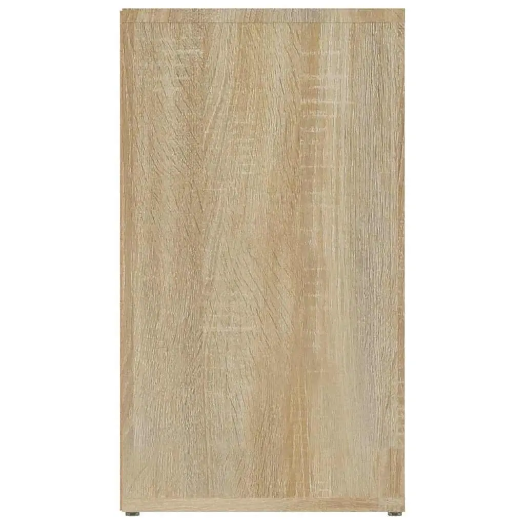 Brown Engineered Wood Sideboard Storage Cabinet