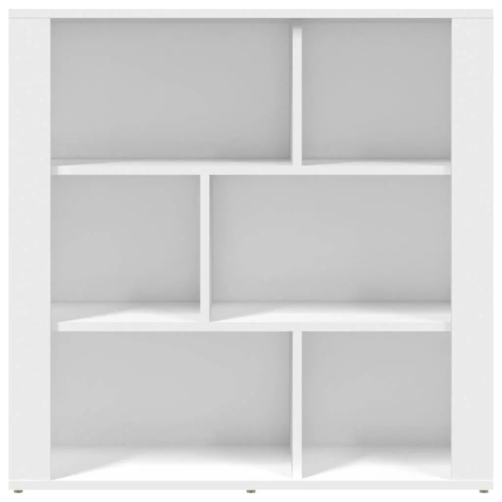 White Sideboard Storage Cabinet 80x30x80 cm