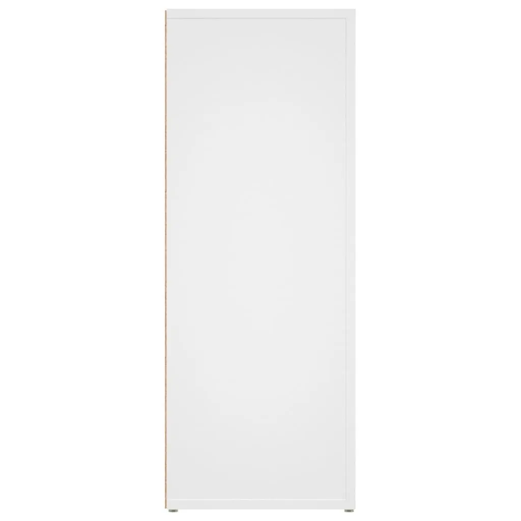 White Sideboard Storage Cabinet 80x30x80 cm