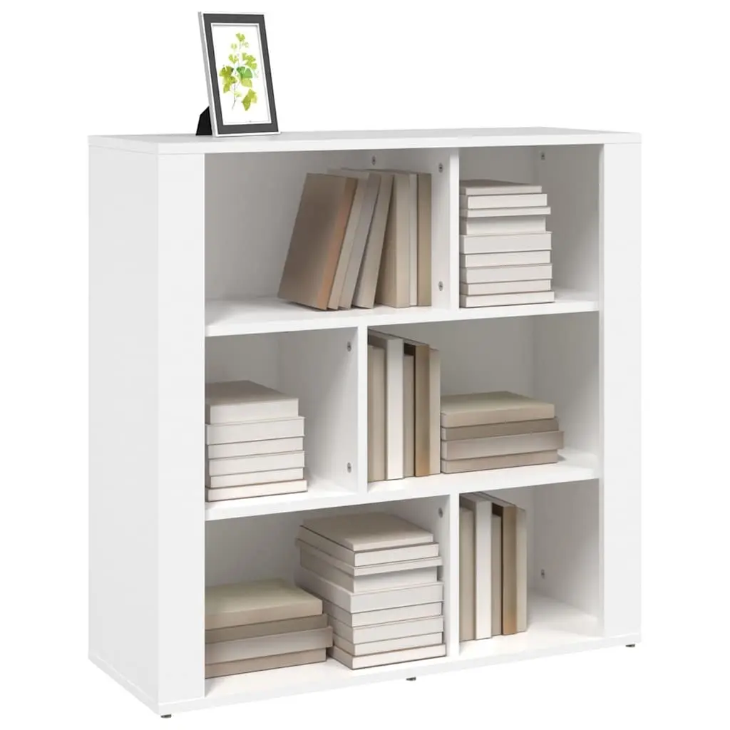 White Sideboard Storage Cabinet 80x30x80 cm