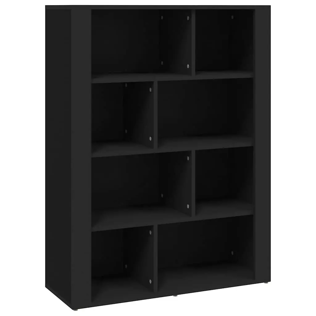 Sideboard Engineered Wood 80W x 30D x 106H cm Black