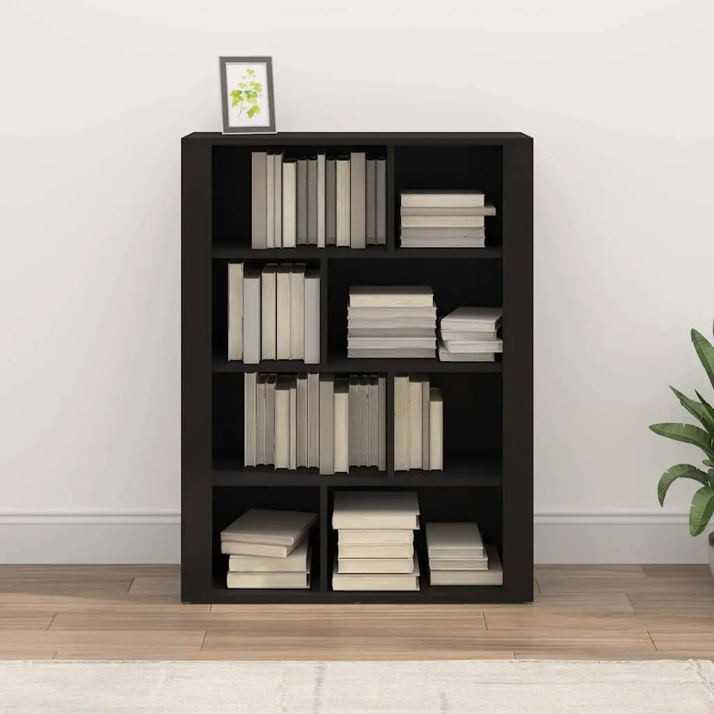 Sideboard Engineered Wood 80W x 30D x 106H cm Black