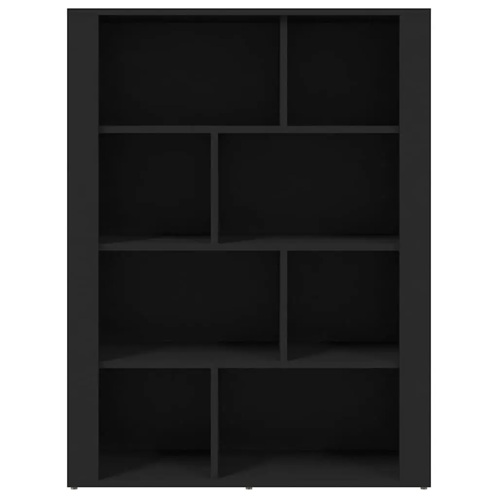 Sideboard Engineered Wood 80W x 30D x 106H cm Black