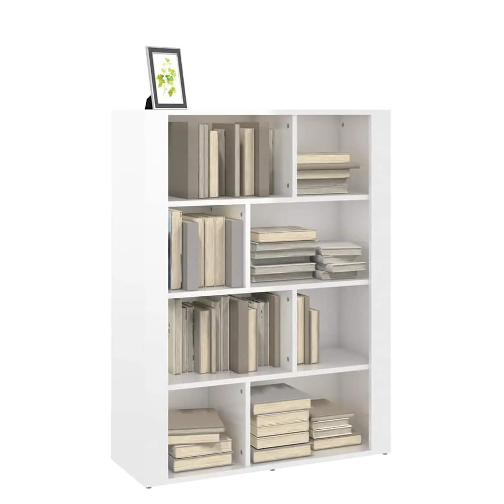 White High Gloss Sideboard Cabinet for Storage
