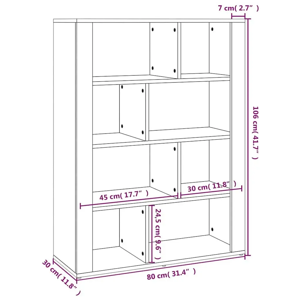 White High Gloss Sideboard Cabinet for Storage