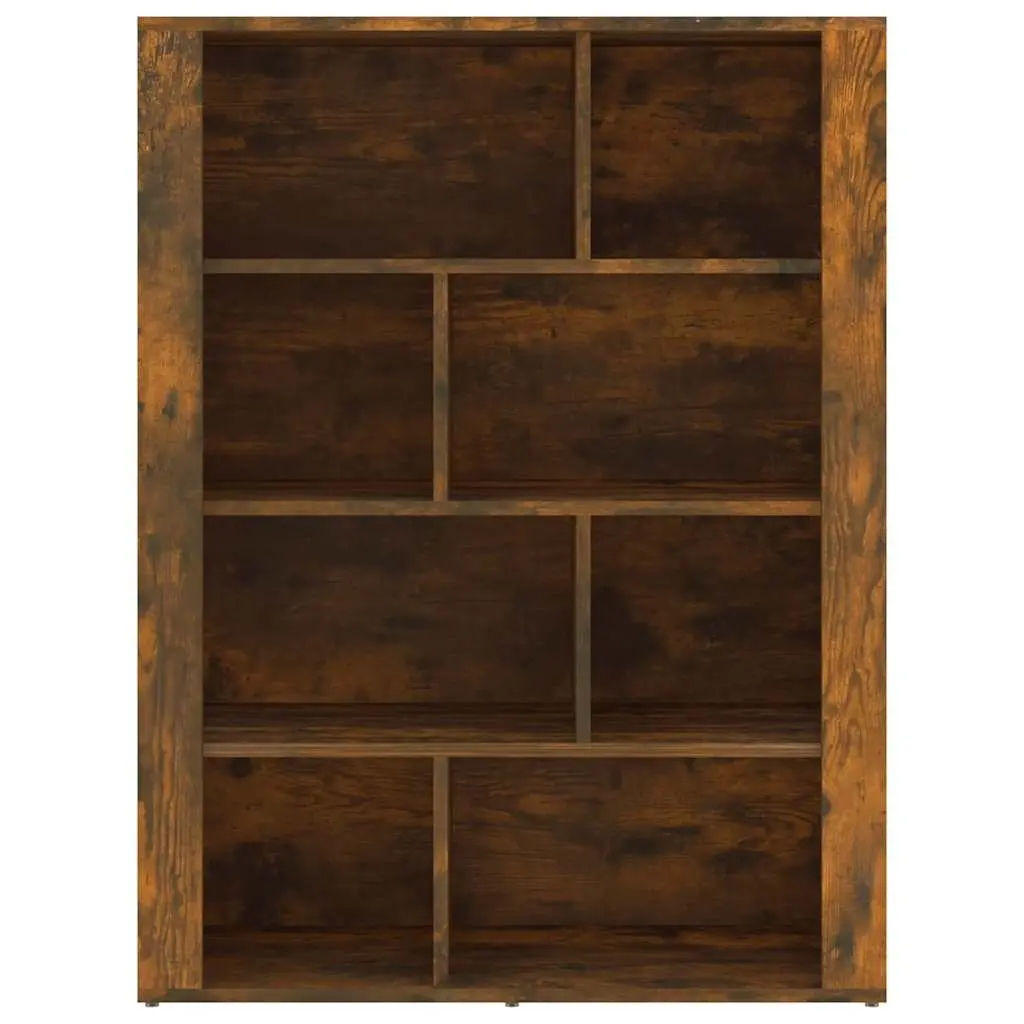 Brown Engineered Wood Storage Cabinet with Compartments