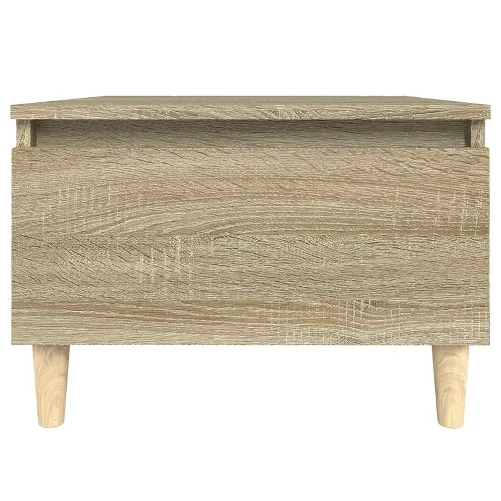 Sonoma Oak Brown Engineered Wood End Table