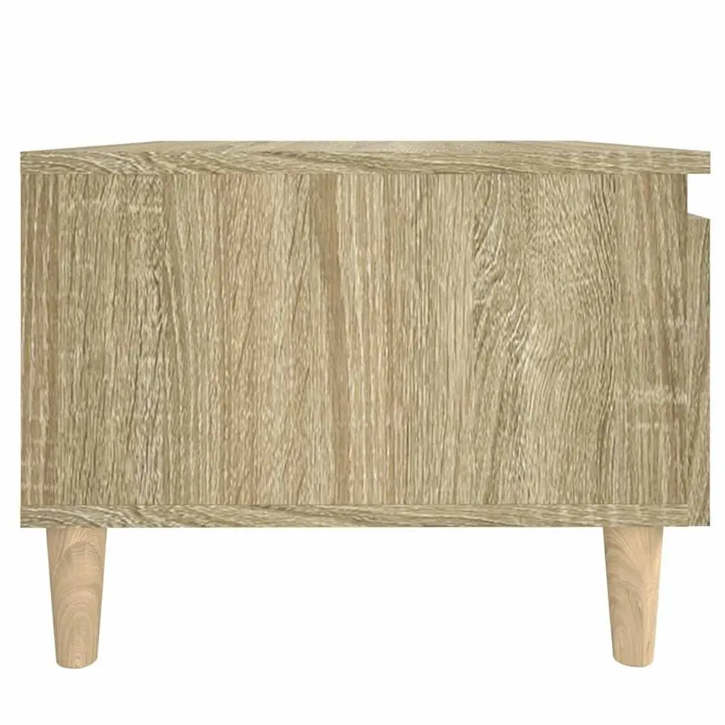 Sonoma Oak Brown Engineered Wood End Table
