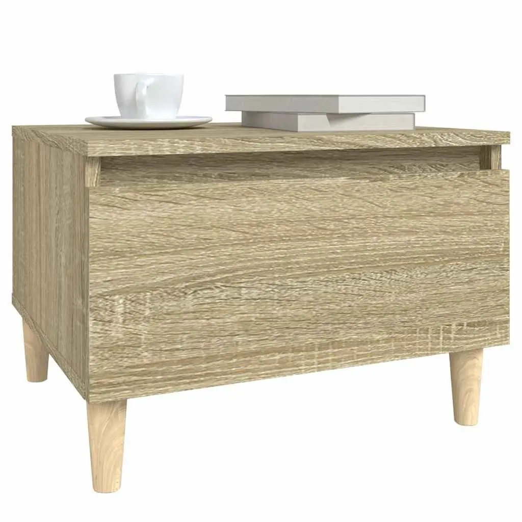 Sonoma Oak Brown Engineered Wood End Table