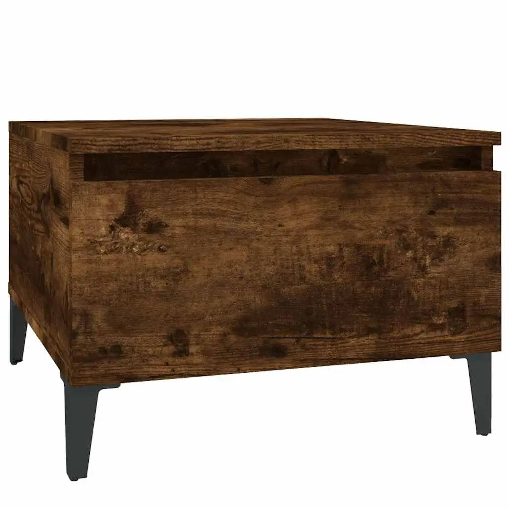 Industrial Style End Tables Set with Storage Drawers