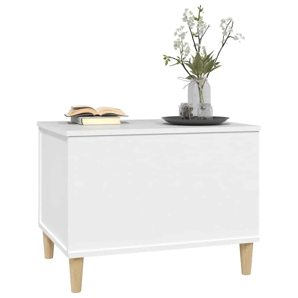 Lift-Top Coffee Table Engineered Wood 60x44.5x45 cm White