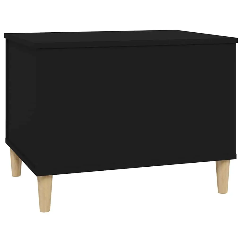 Lift-Top Coffee Table Engineered Wood 60x44.5x45 cm Black