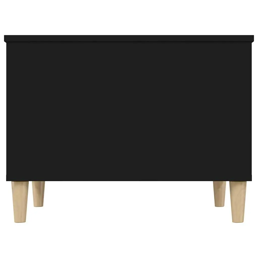 Lift-Top Coffee Table Engineered Wood 60x44.5x45 cm Black