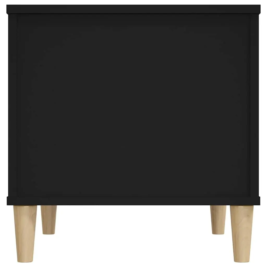 Lift-Top Coffee Table Engineered Wood 60x44.5x45 cm Black