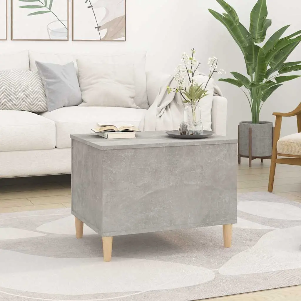Lift-Top Coffee Table with Storage in Grey