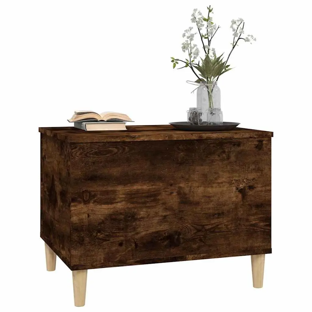 Lift Top Coffee Table Engineered Wood Brown 60 x 44.5 x 45 cm