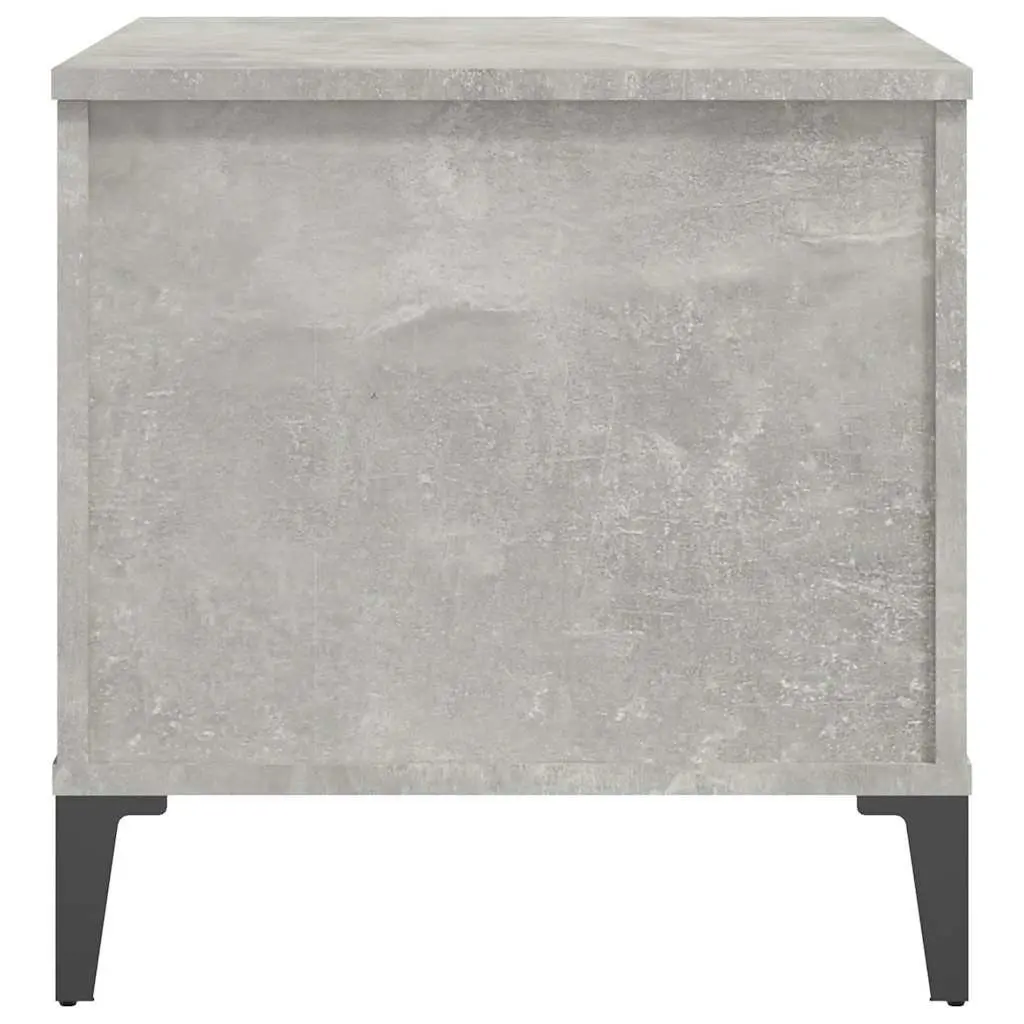 Lift Top Coffee Table with Storage Grey Wood