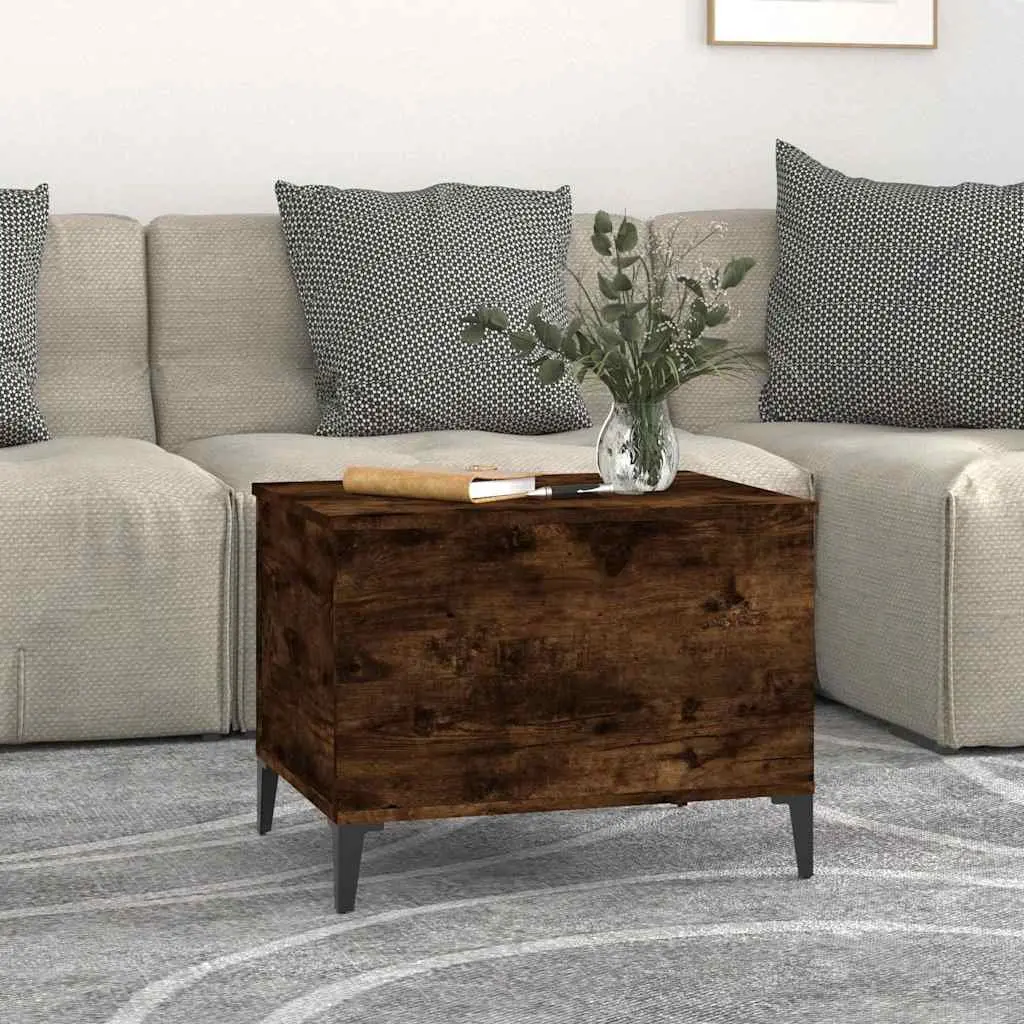 Lift-Top Coffee Table in Smoked Oak Brown