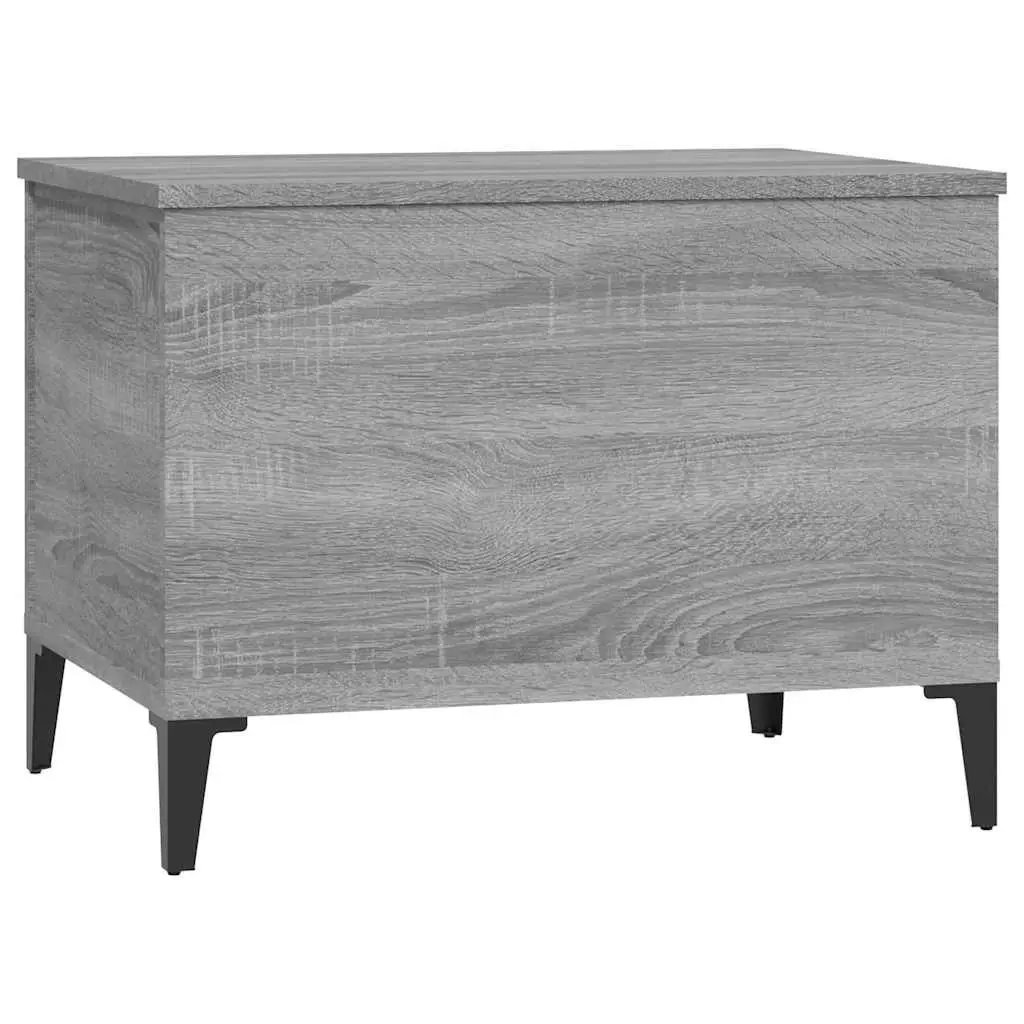Grey Lift-Top Coffee Table with Storage