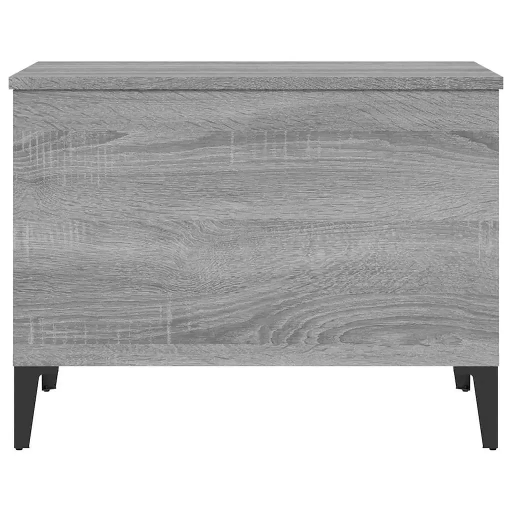 Grey Lift-Top Coffee Table with Storage