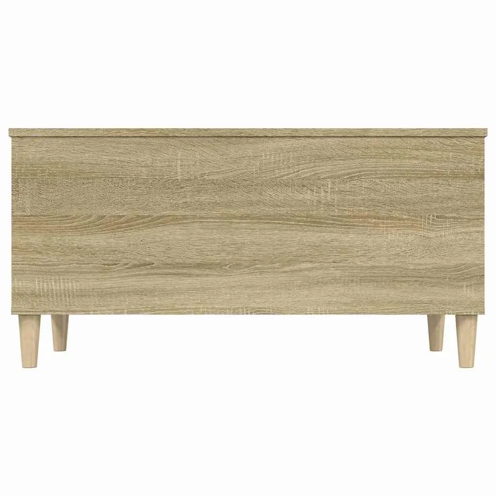 Lift-Top Coffee Table with Hidden Storage in Brown