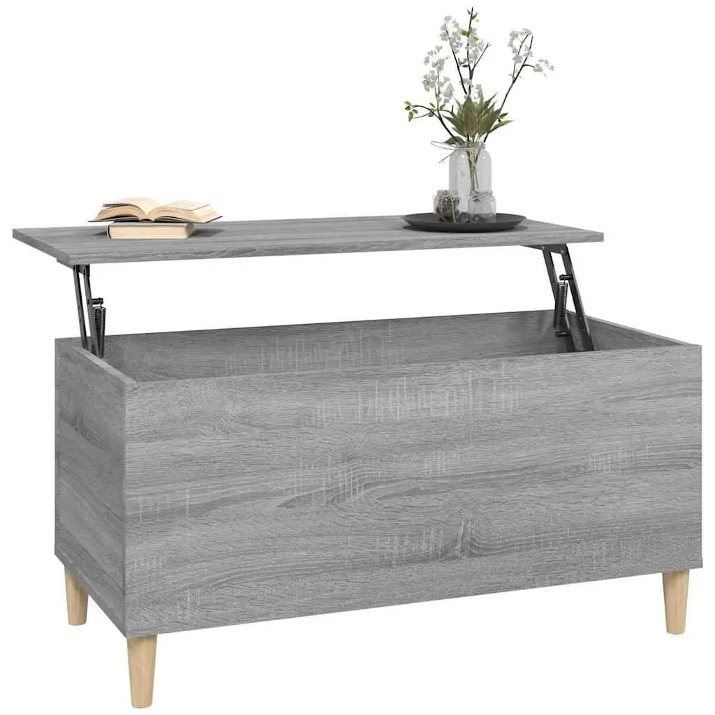 Grey Sonoma Engineered Wood Lift-Top Coffee Table
