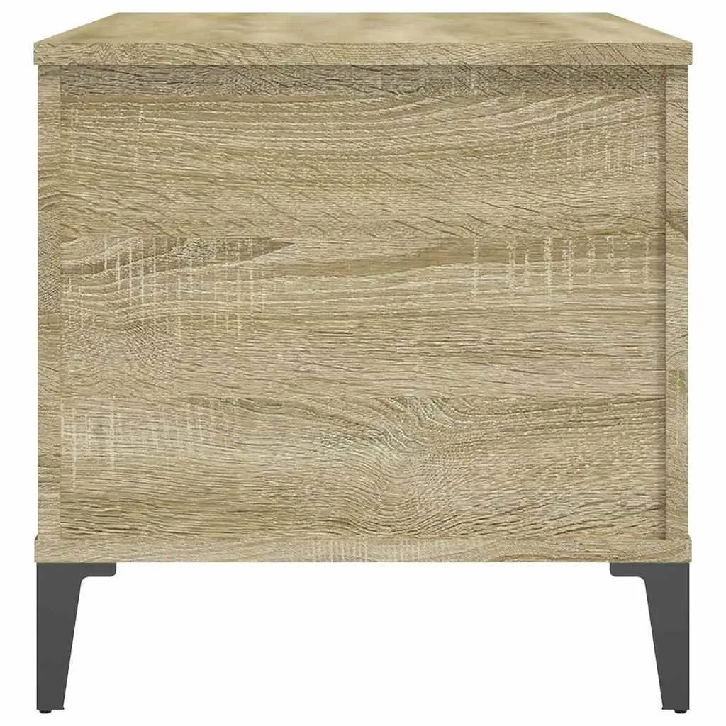 Brown Coffee Table with Lift-Top Storage