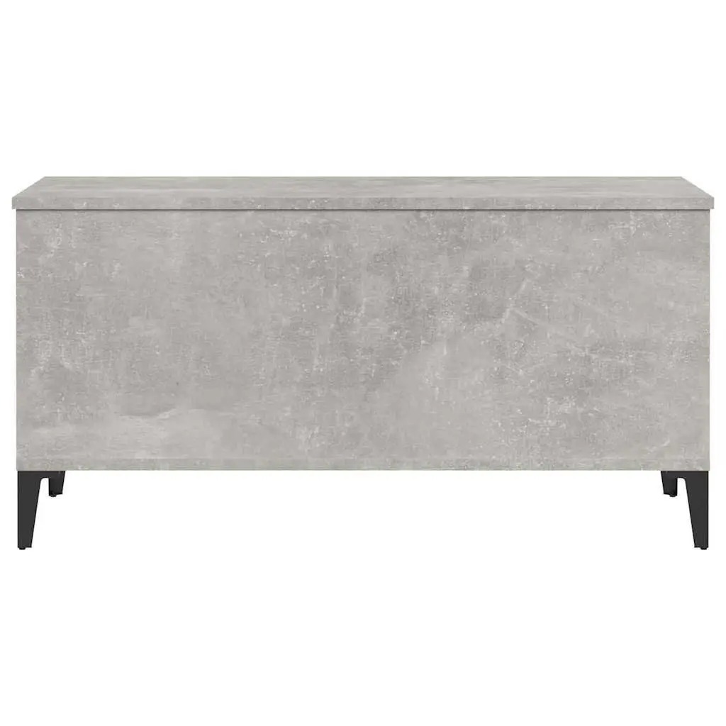 Lift-Top Coffee Table Engineered Wood Grey 90L x 44.5W x 45H cm