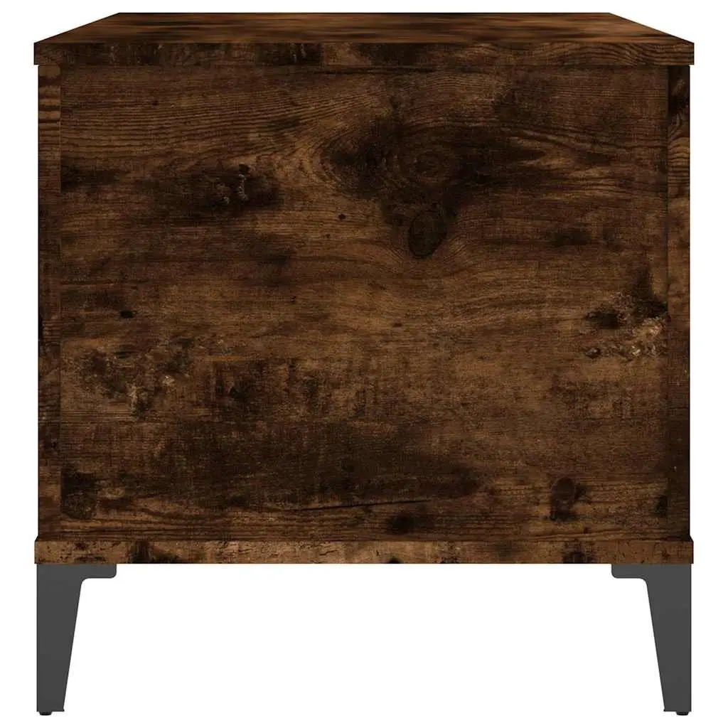Brown Lift-Top Coffee Table with Hidden Storage