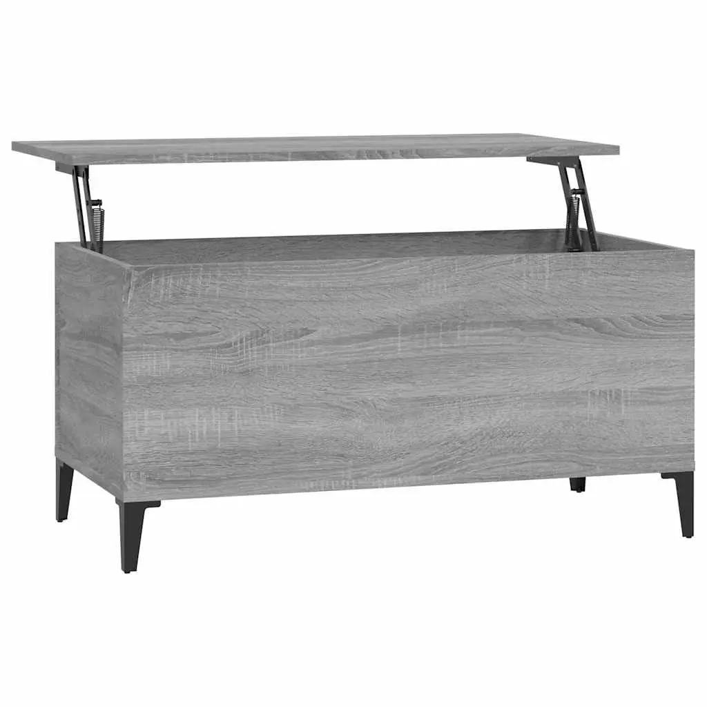 Lift-Top Coffee Table in Grey Sonoma