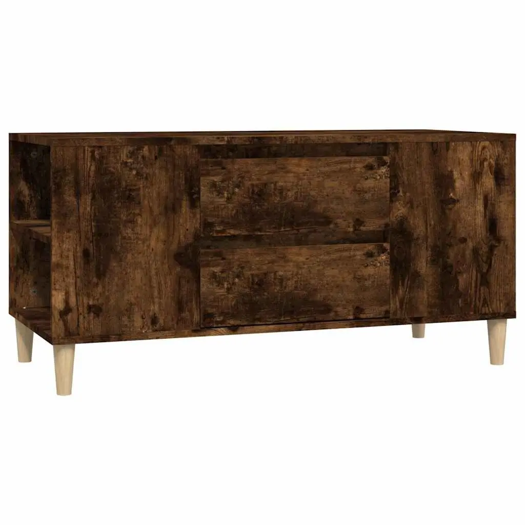 TV Cabinet Engineered Wood 102x44.5x50 cm Brown