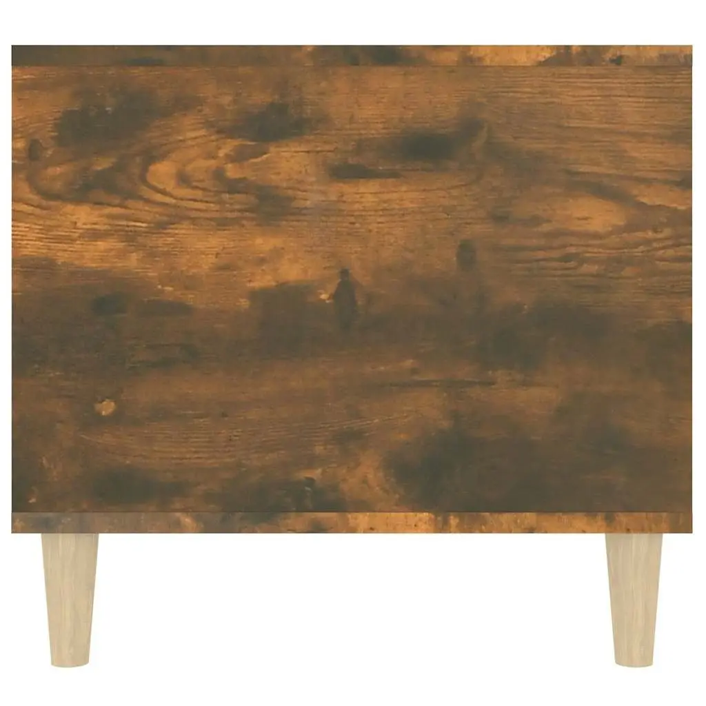 Coffee Table with Drawer Storage in Smoked Oak