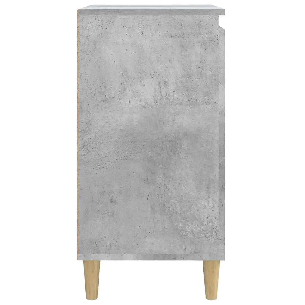 Grey Bedside Cabinet 40x35x70 cm