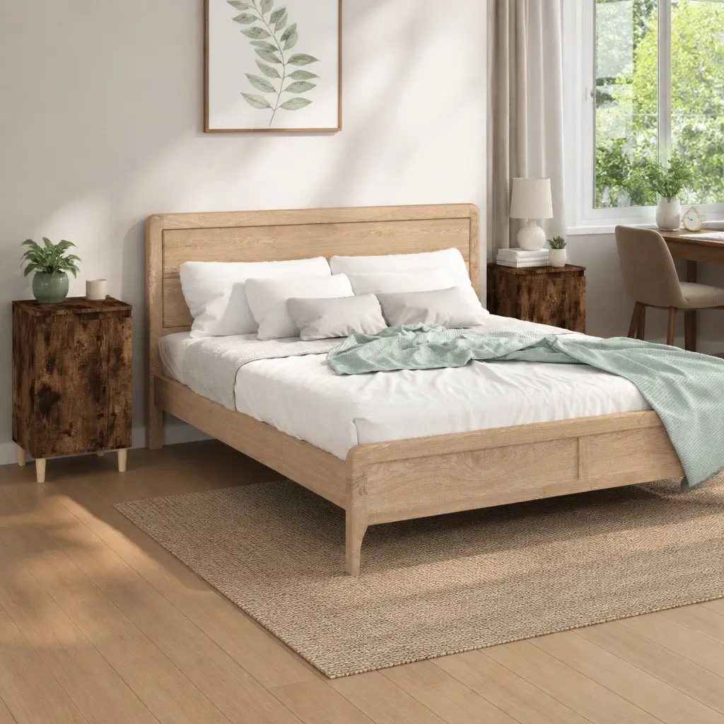 Brown Bedside Cabinets, 40x35x70cm, 2 pcs