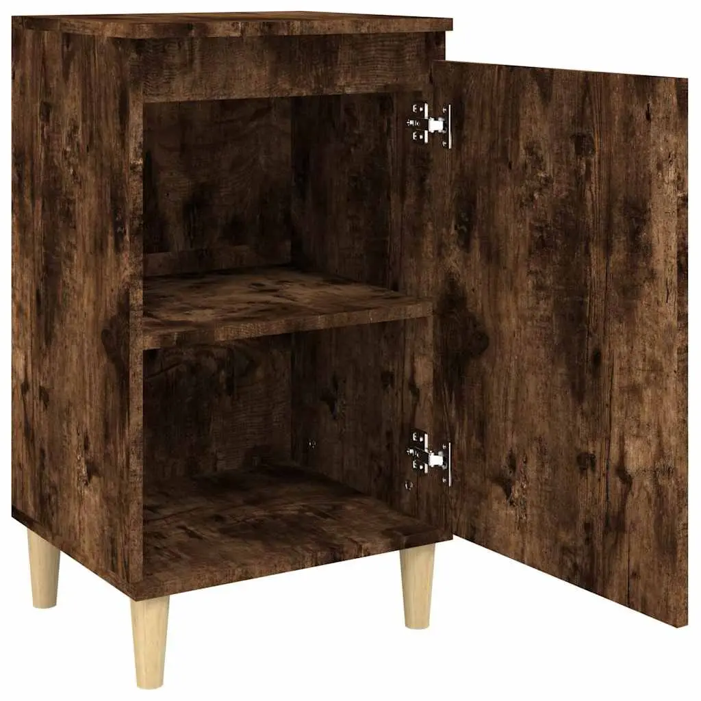 Brown Bedside Cabinets, 40x35x70cm, 2 pcs