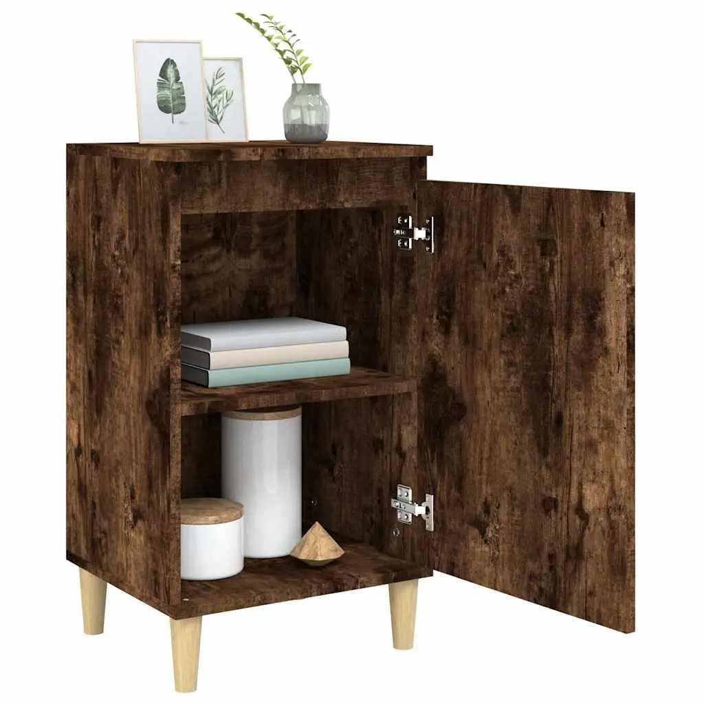 Brown Bedside Cabinets, 40x35x70cm, 2 pcs