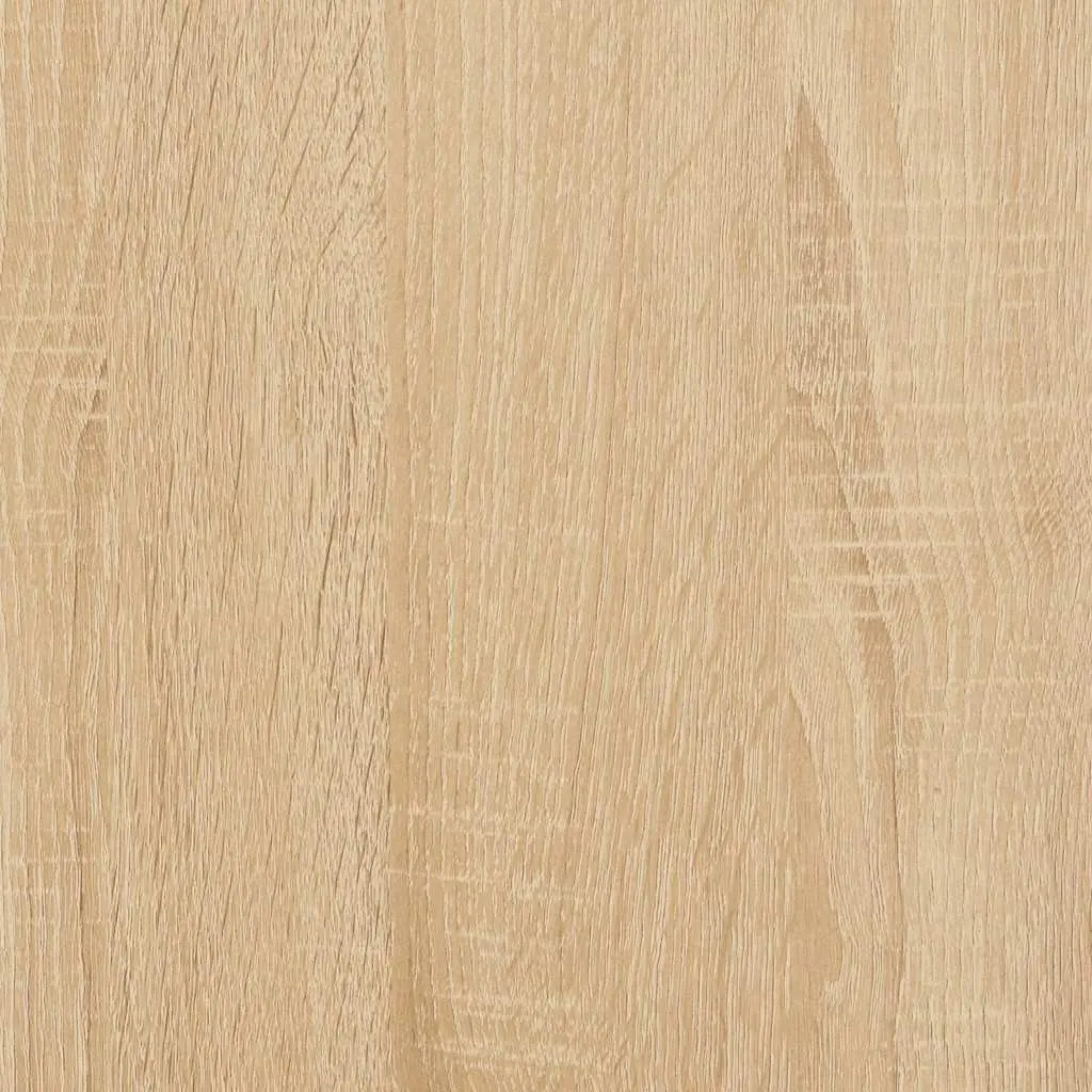 Brown Nightstand Set of 2 with Engineered Wood