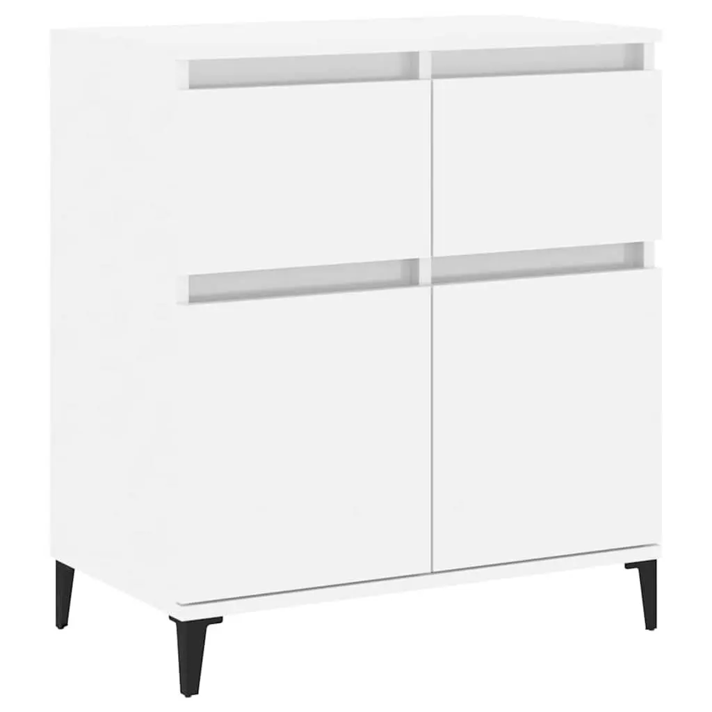 High Gloss White Sideboard Cabinet 60x35x70cm