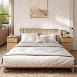 Elegant Brown Bedside Cabinet for Modern Bedrooms