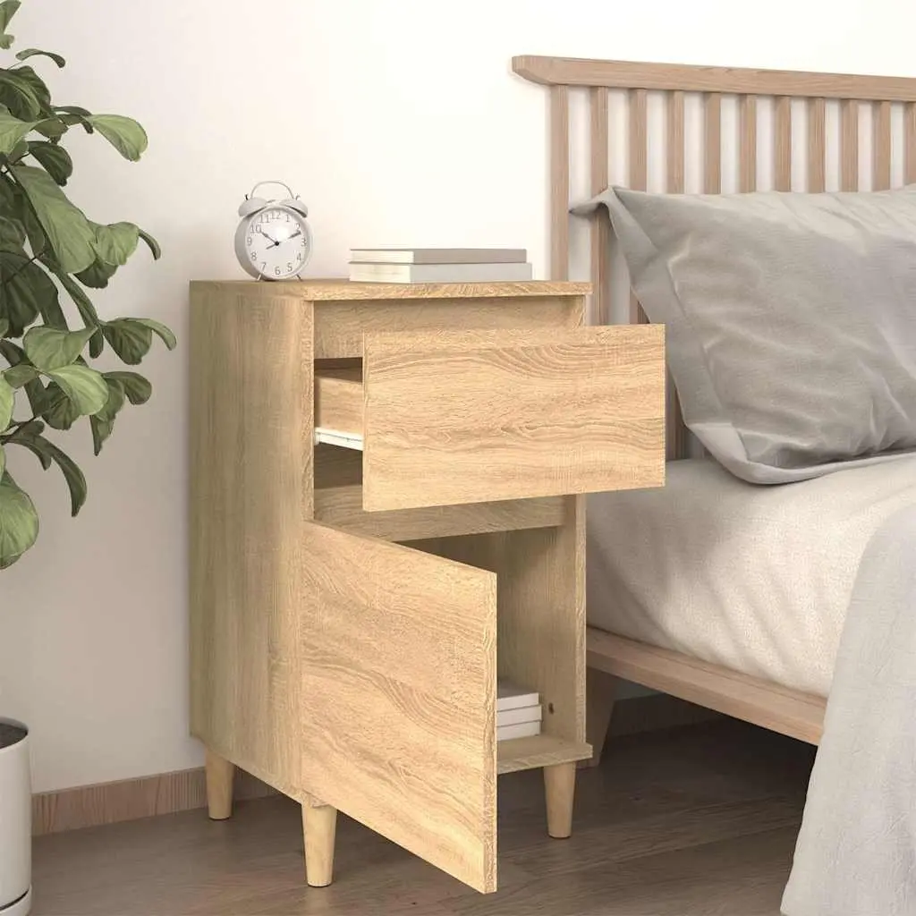 Brown Bedside Cabinet for Modern Bedrooms