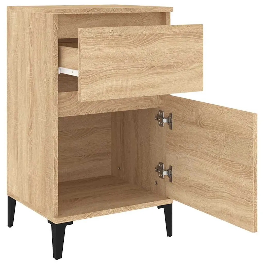 Brown Bedside Cabinet with Ample Storage