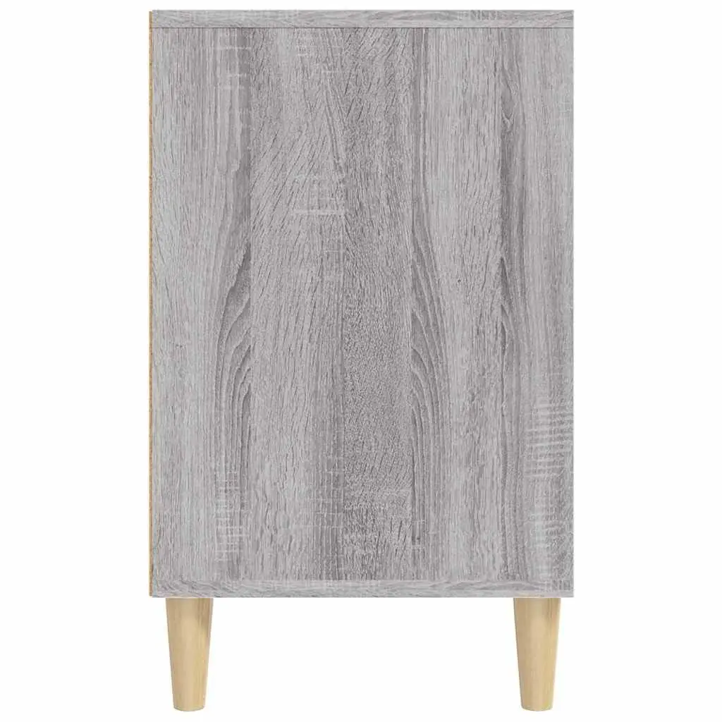 Shoe Cabinet Engineered Wood 102x36x60cm Grey Sonoma