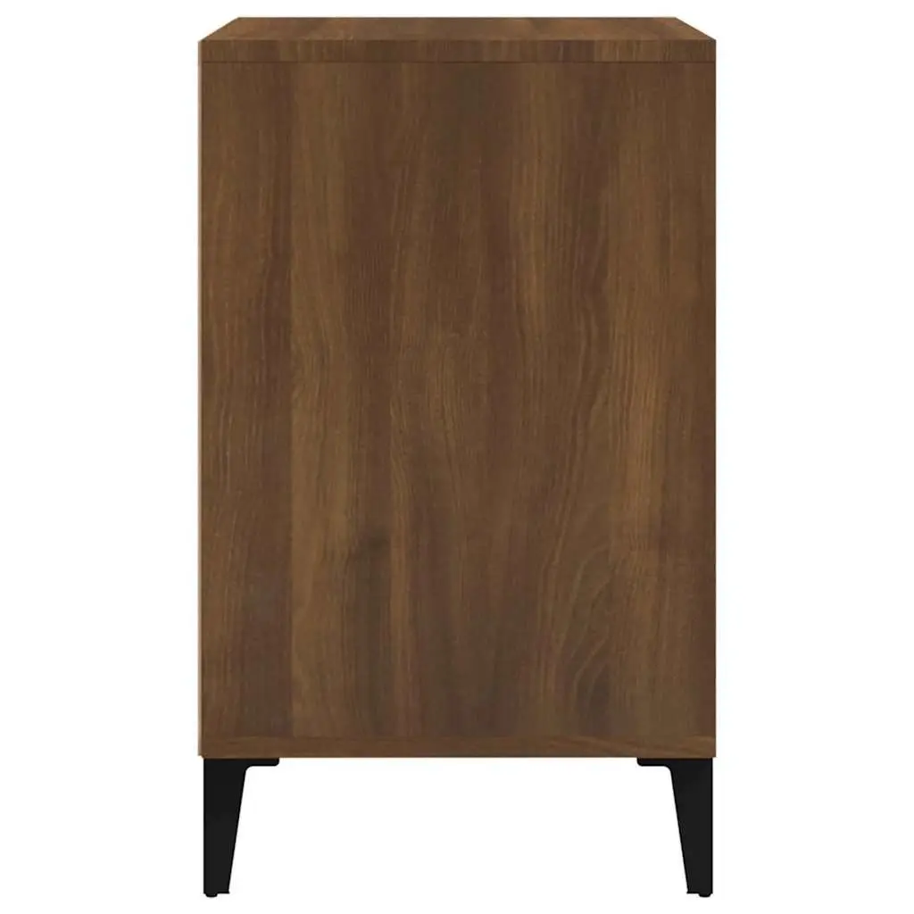 Shoe Cabinet Engineered Wood Brown 102x36x60cm Storage Rack 5 Shelves