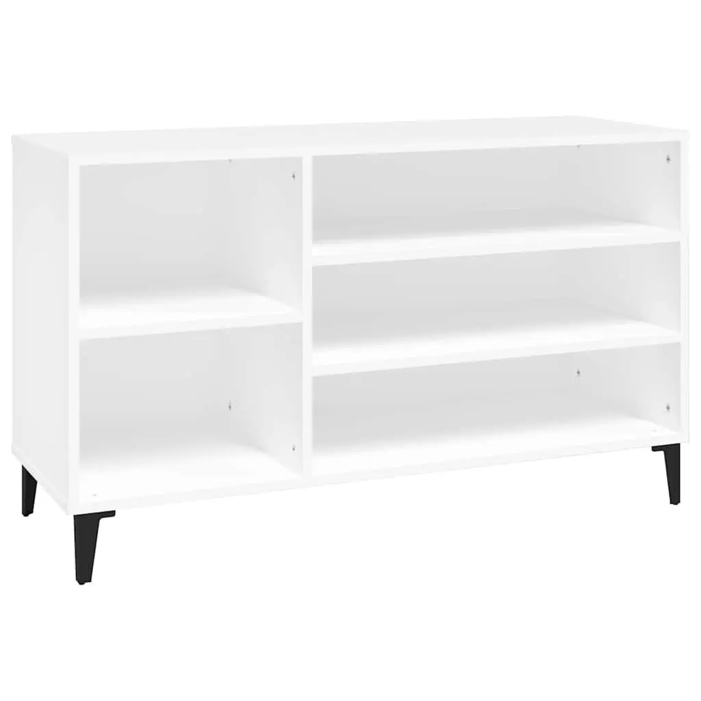 Shoe Cabinet Engineered Wood 102 x 36 x 60 cm White