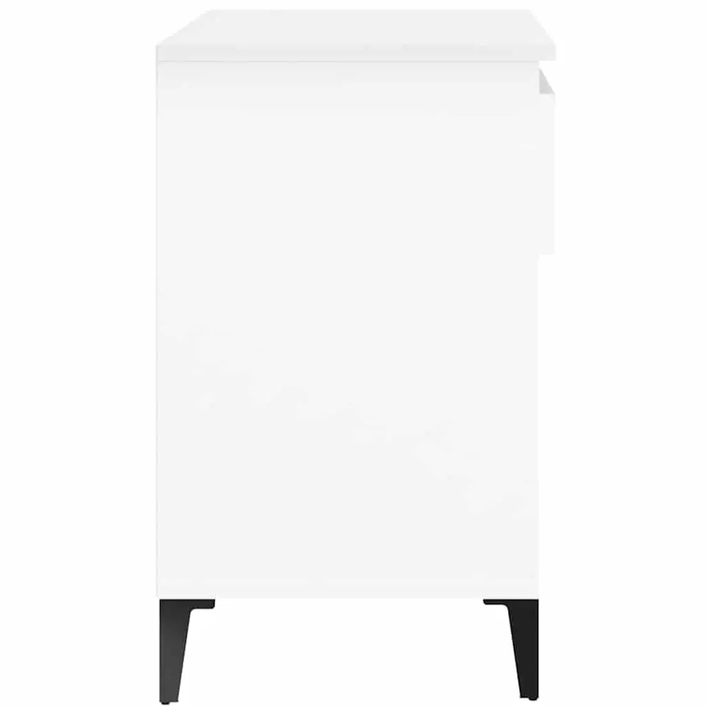 Shoe Cabinet Engineered Wood 70x36x60 cm White