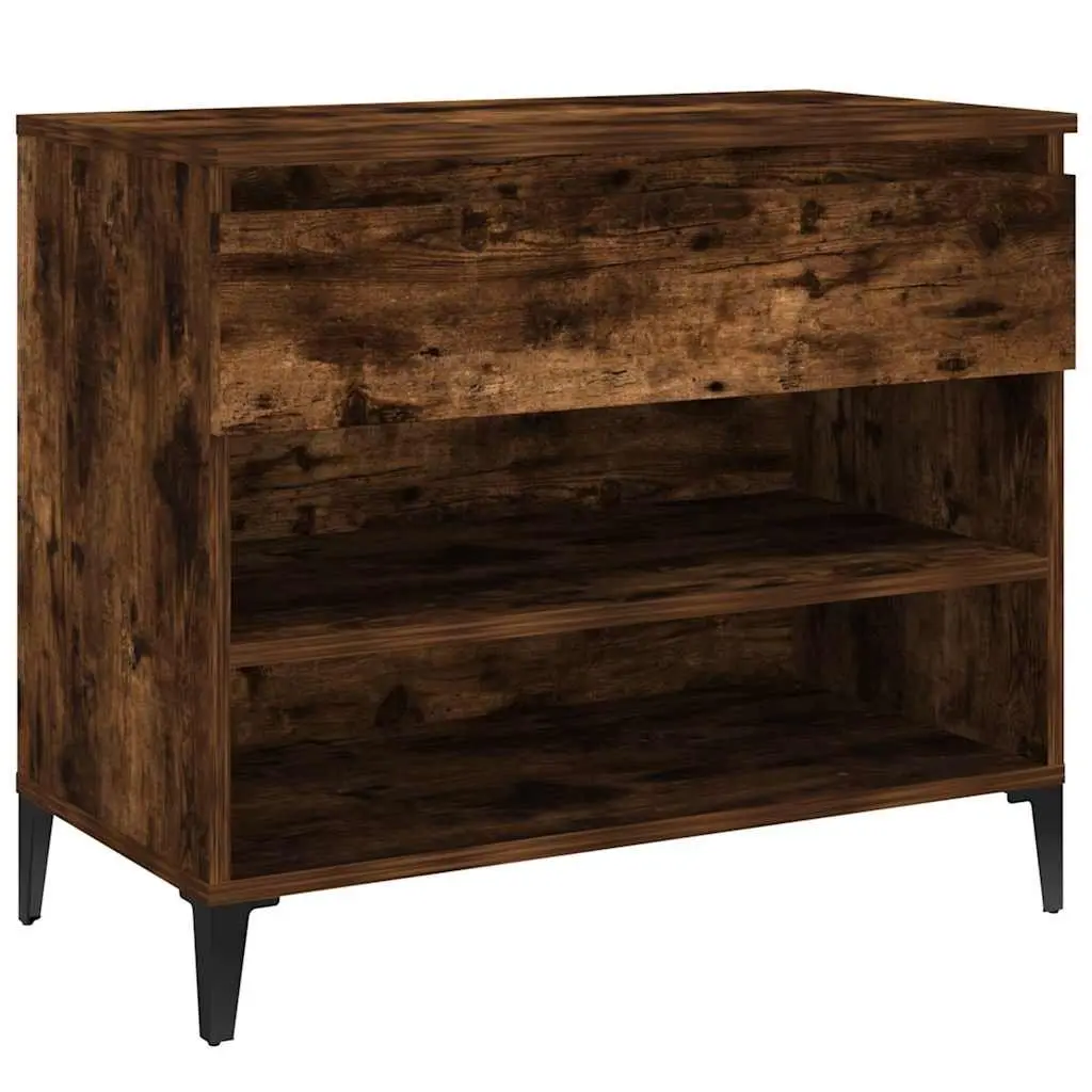 Shoe Cabinet Engineered Wood 70W x 36D x 60H cm Brown