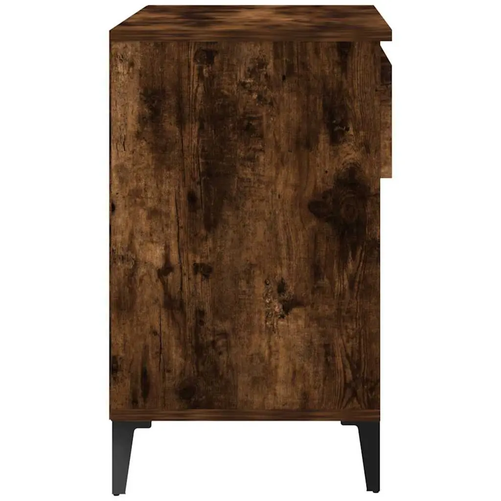 Shoe Cabinet Engineered Wood 70W x 36D x 60H cm Brown
