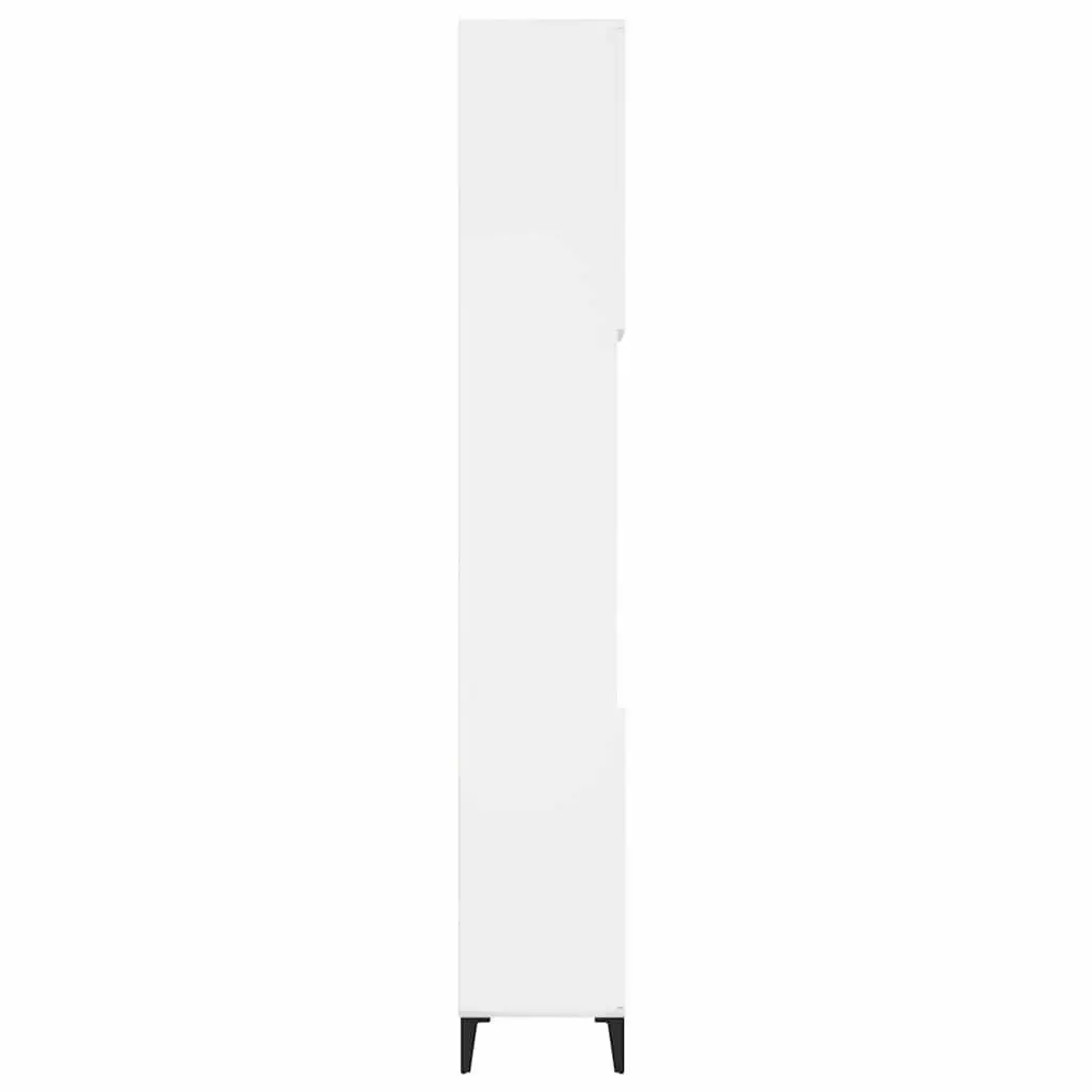 White Bathroom Vanity Cabinet for Organized Storage