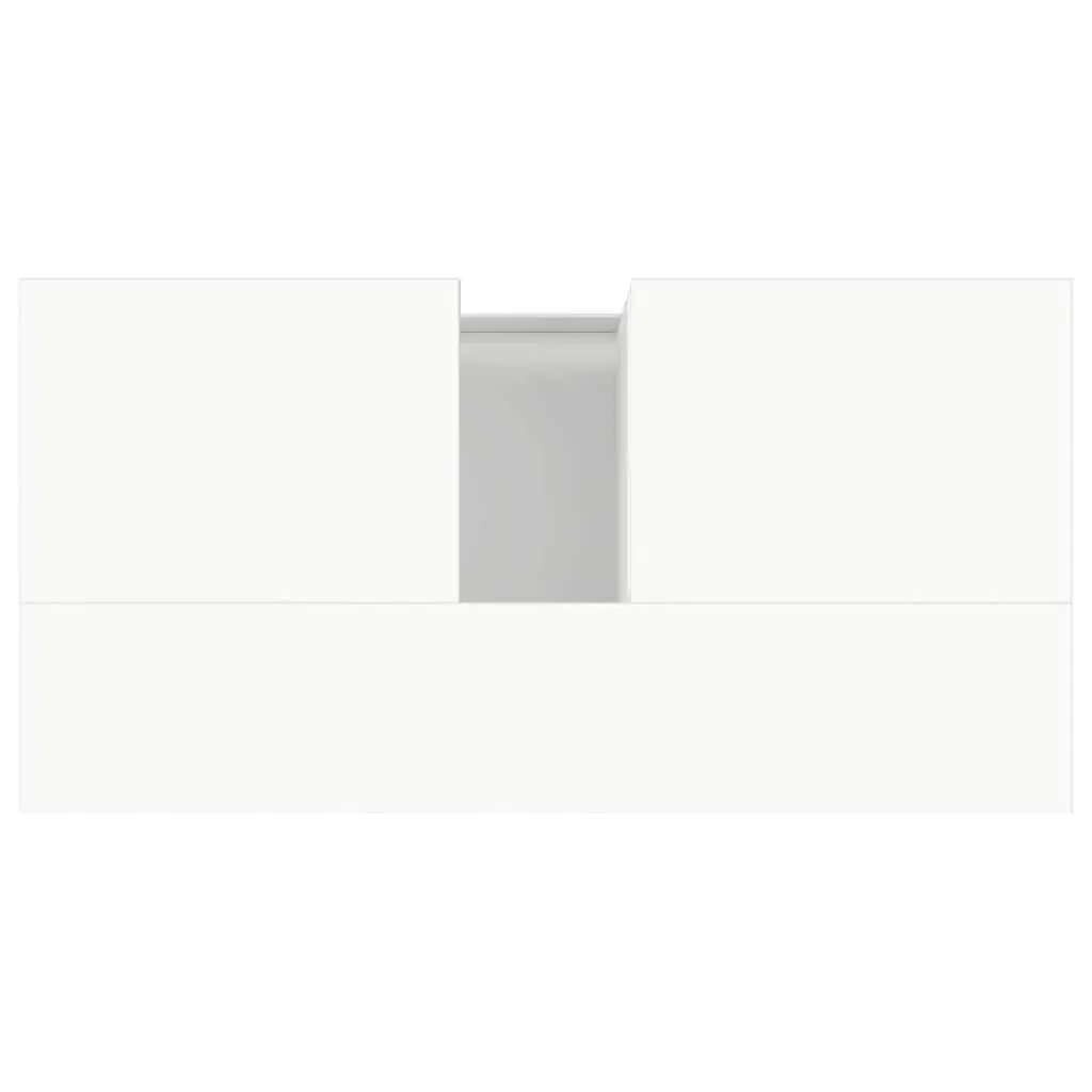 White Bathroom Vanity Cabinet with 2 Drawers